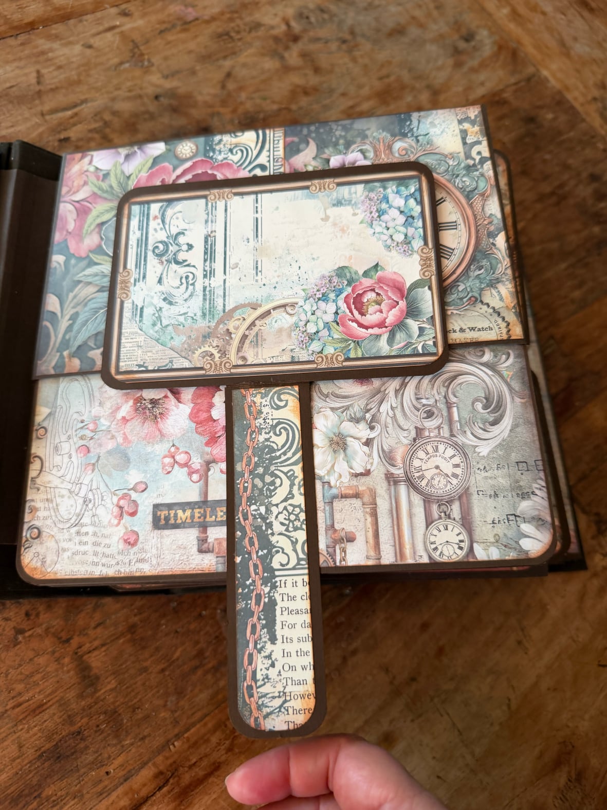 Workshop pop-up album Garden of Time