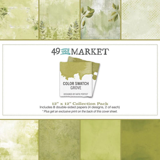 49 and Market - Color Swatch Grove 12X12 inch Collection Pack