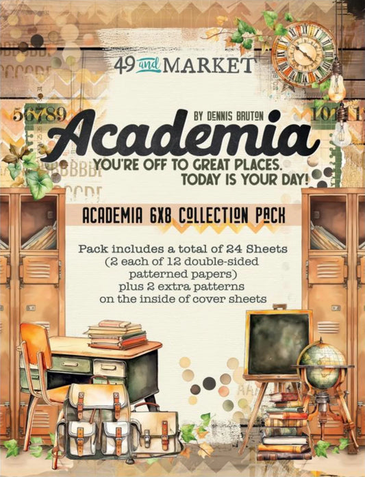 49 and Market - Academia 6x8 Collection Pack