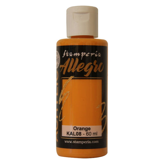 Stamperia Allegro Acrylverf Orange 60 ml