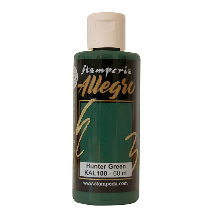 Stamperia Allegro Acrylverf Hunter Green 60 ml