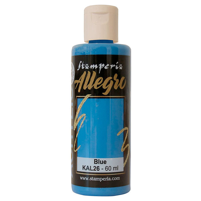 Stamperia Allegro Acrylic Paint Blue 60 ml
