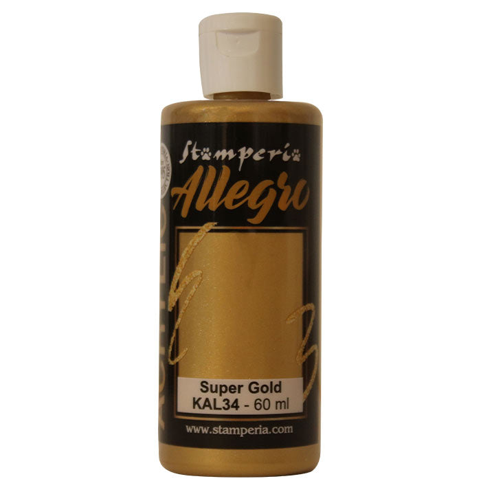 Stamperia Allegro Acrylverf Super Gold 60 ml