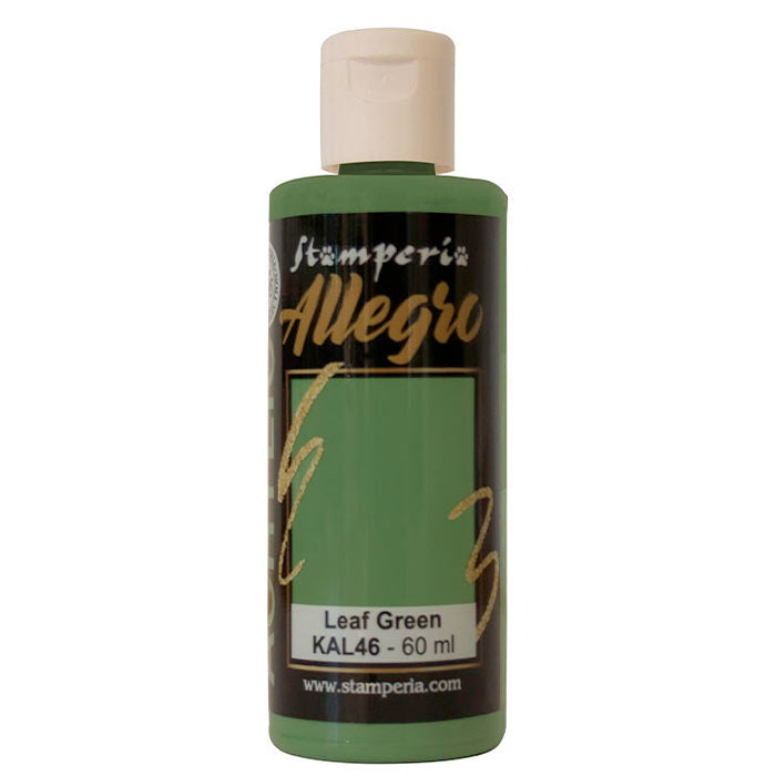 Stamperia Allegro Acrylverf Leaf Green 60 ml