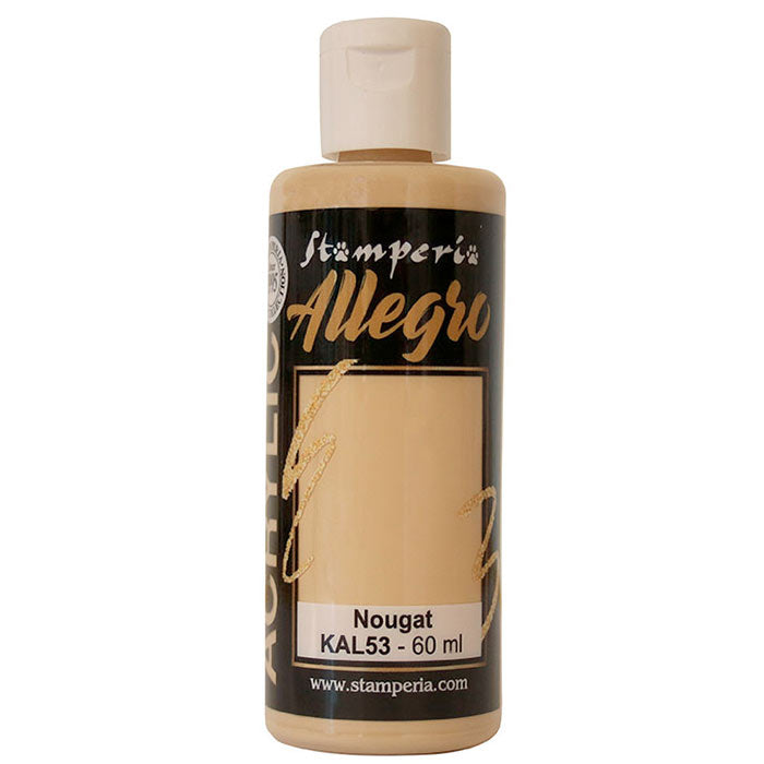 Stamperia Allegro Acrylic Paint Nougat 60 ml