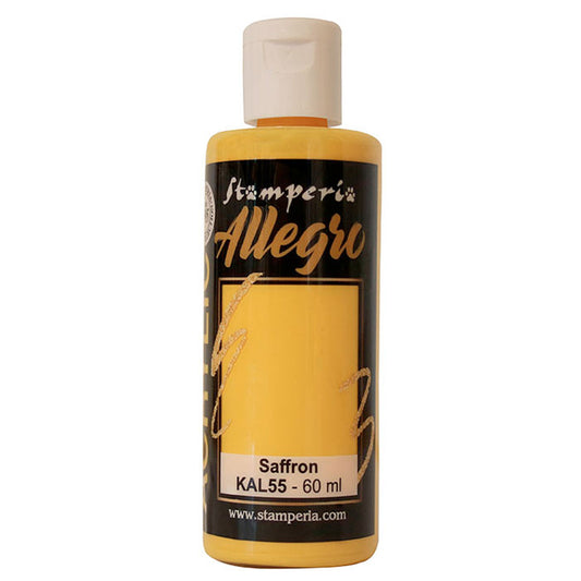 Stamperia Allegro Acrylfarbe Safran 60 ml