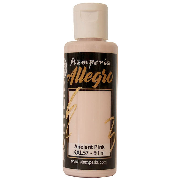 Stamperia Allegro Acrylic Paint Ancient Pink 60 ml