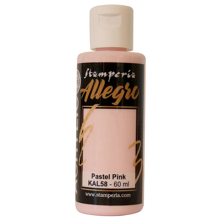 Stamperia Allegro Acrylverf Pastel Pink 60 ml