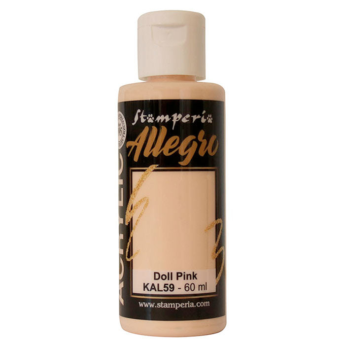 Stamperia Allegro Acrylic Paint Doll Pink 60 ml