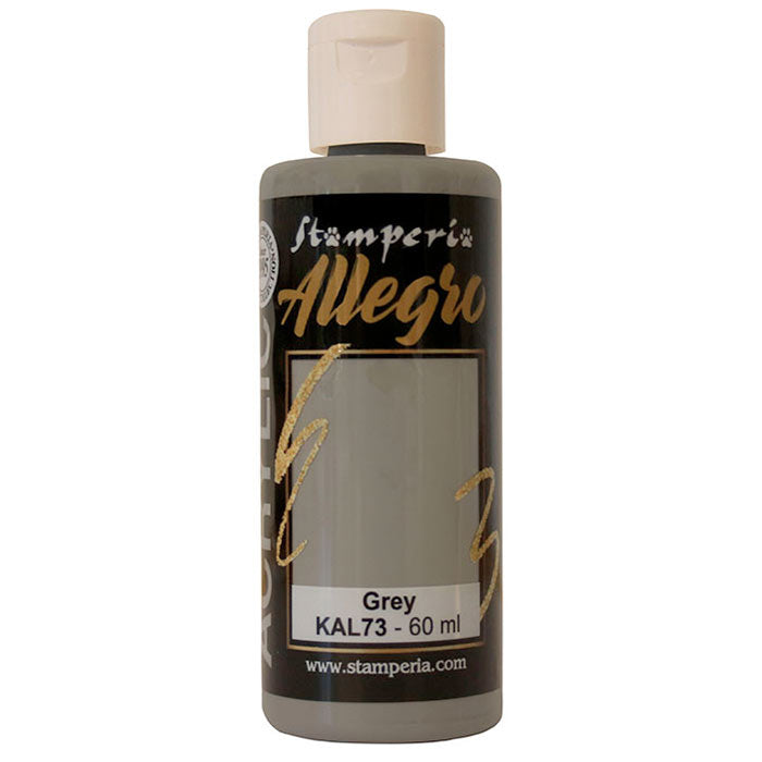 Stamperia Allegro Acrylverf Grey 60 ml