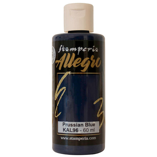 Stamperia Allegro Acrylic Paint Prussian Blue 60 ml