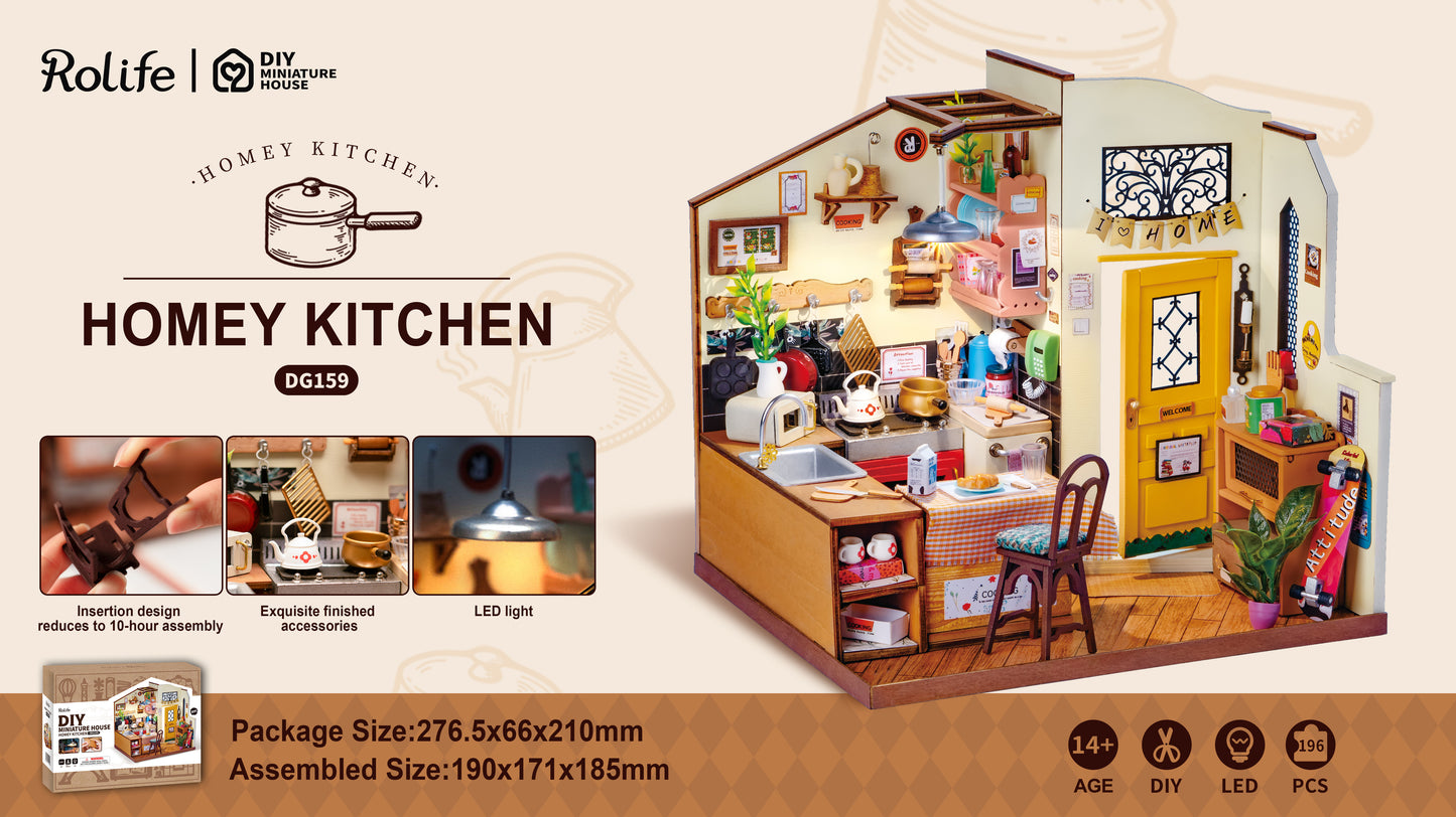 Robotime - Cozy Kitchen