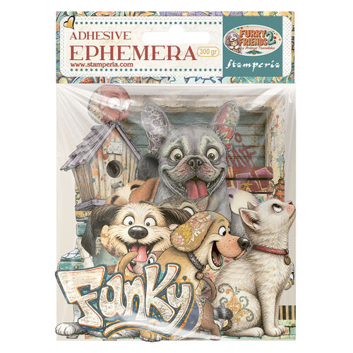 Stamperia - Furry Friends 2 - Ephemera