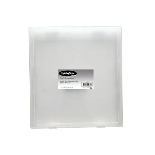 HobbyGros - Plastic Storage Box 343x315x28 mm