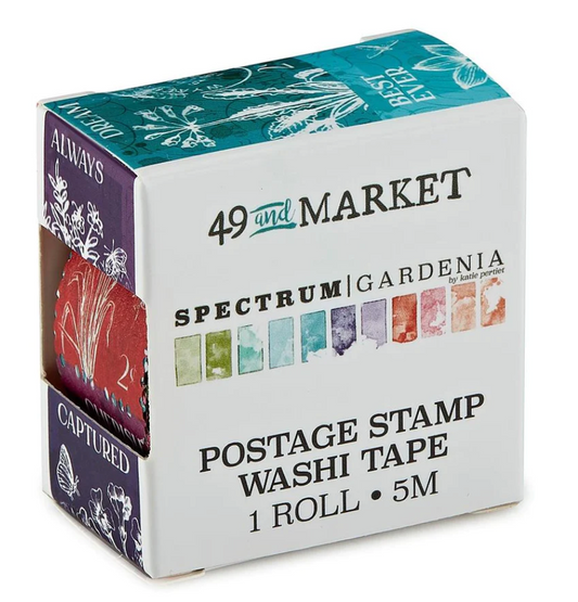 49 and Market - Spectrum Gardenia - Postage tape washi tape