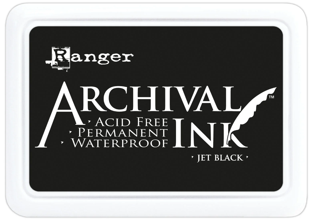 Ranger - Archival Ink Pad - Jet black