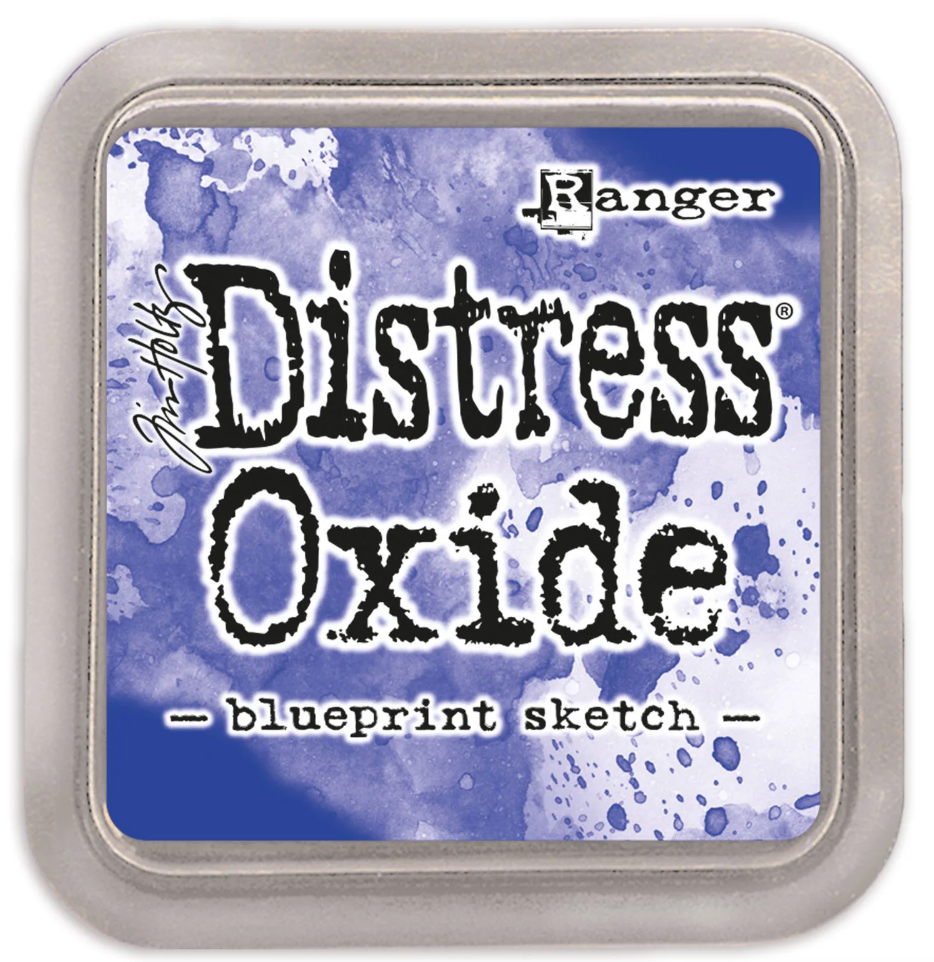 Ranger -  Distress Oxide - Blueprint sketch