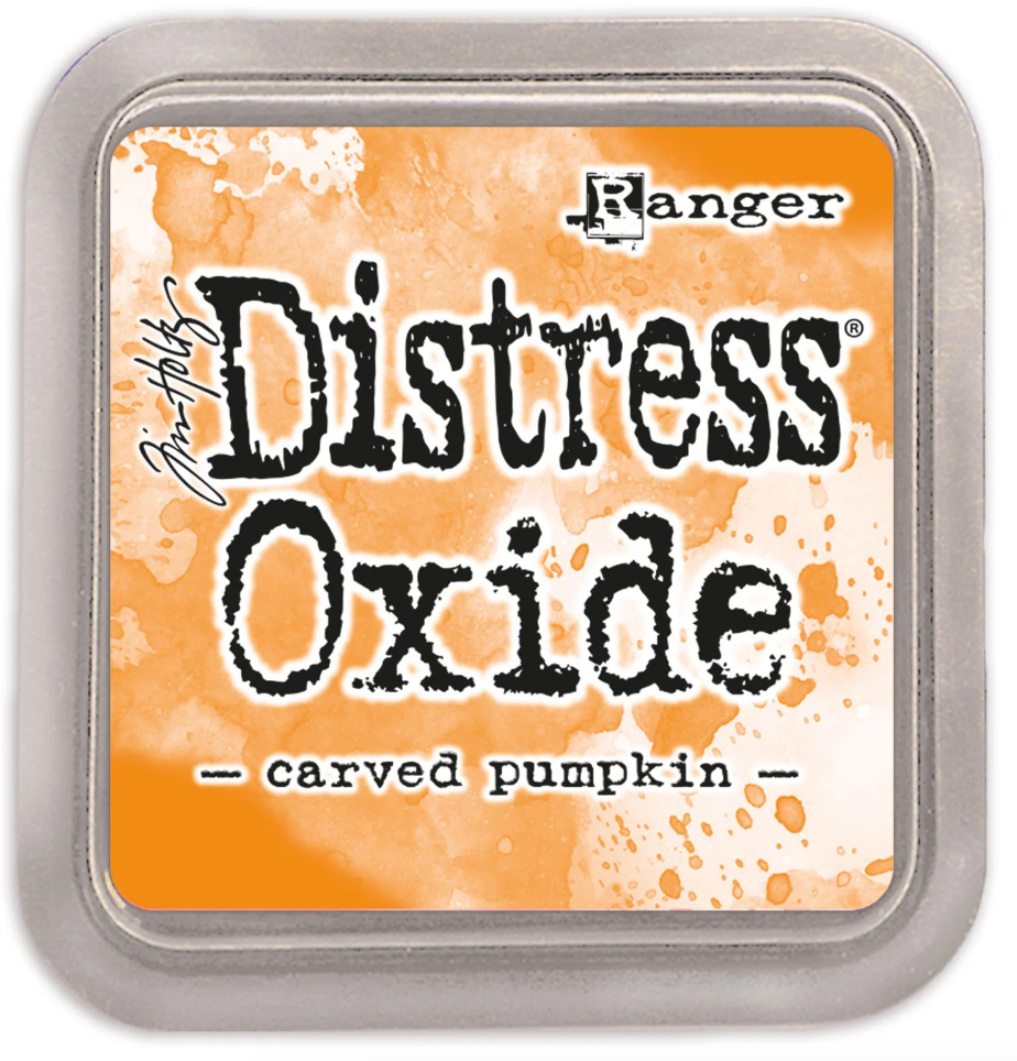 Ranger -  Distress Oxide - Carved pumpkin