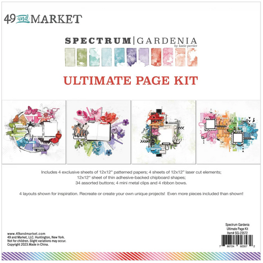 49 and market Spectrum Gardenia Ultimate Page kit