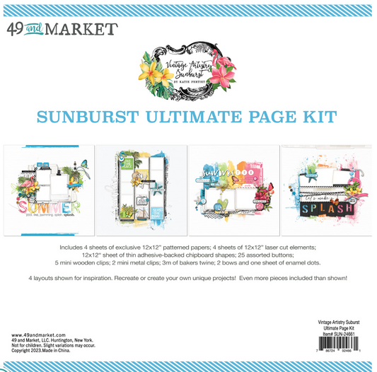 49 and market Sunburst Ultimate Page kit
