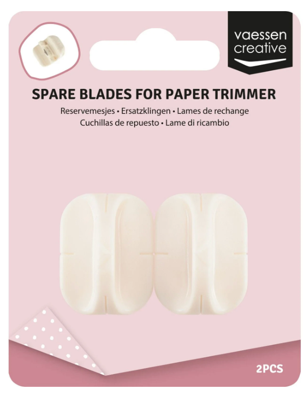 Spare blades for Vaessen paper trimmer