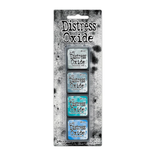 Ranger - Mini Distress Oxide Set Blauw/Grijs