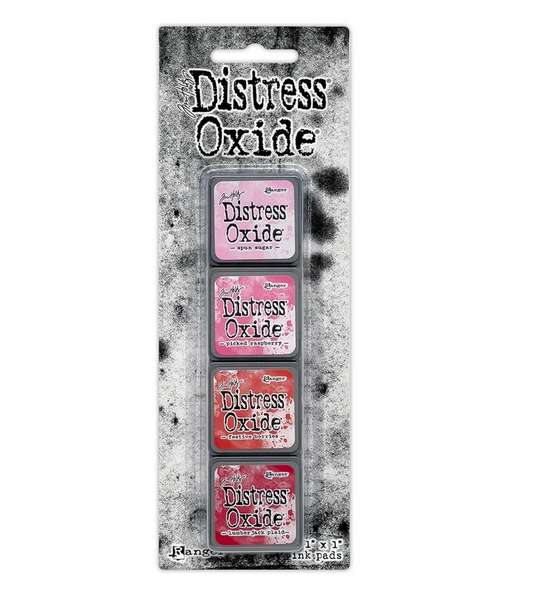 Ranger - Mini Distress Oxide Set Rood/Roze