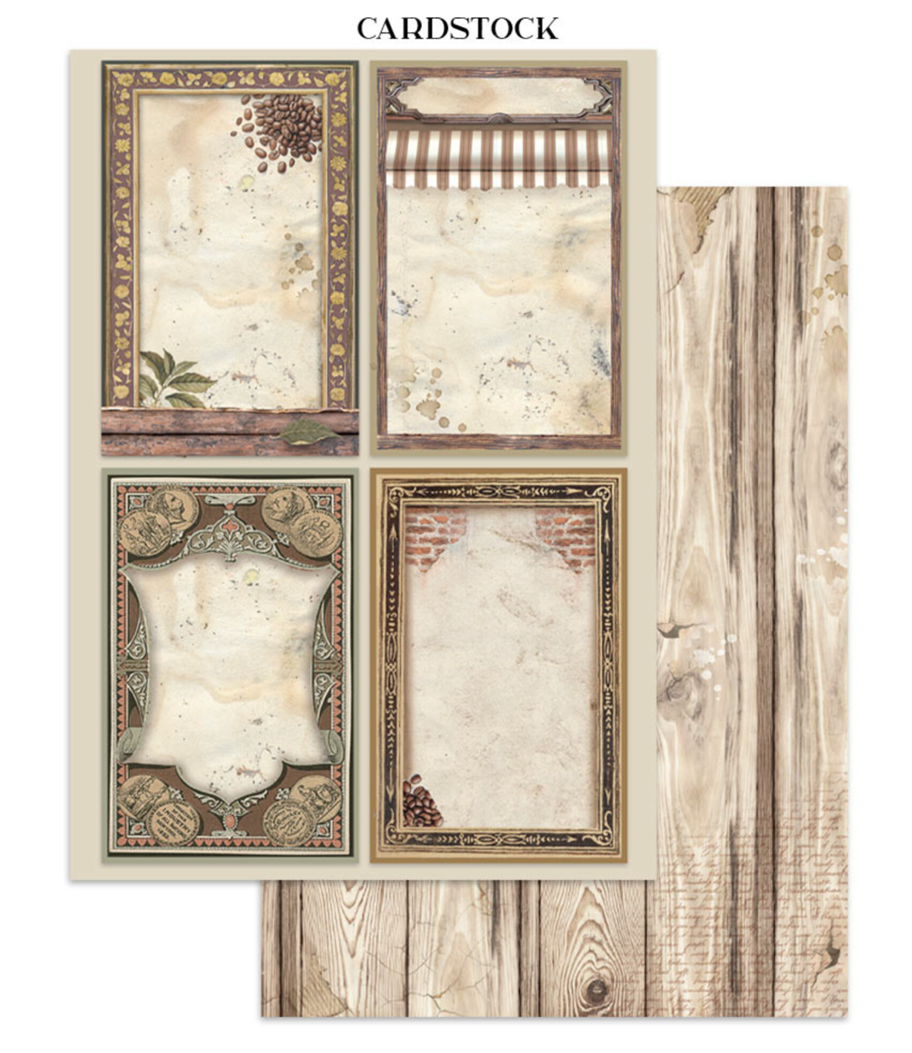 Stamperia - Coffee and Chocolate junk journal