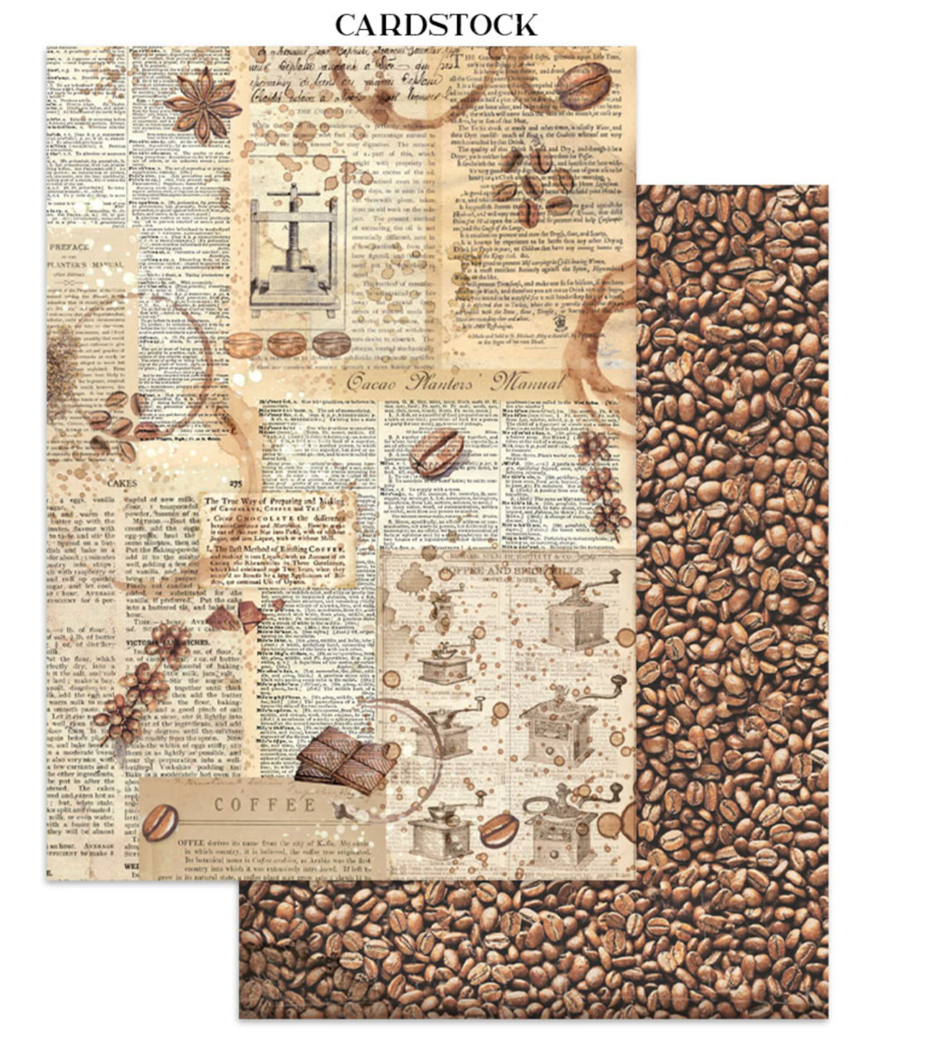 Stamperia - Coffee and Chocolate junk journal