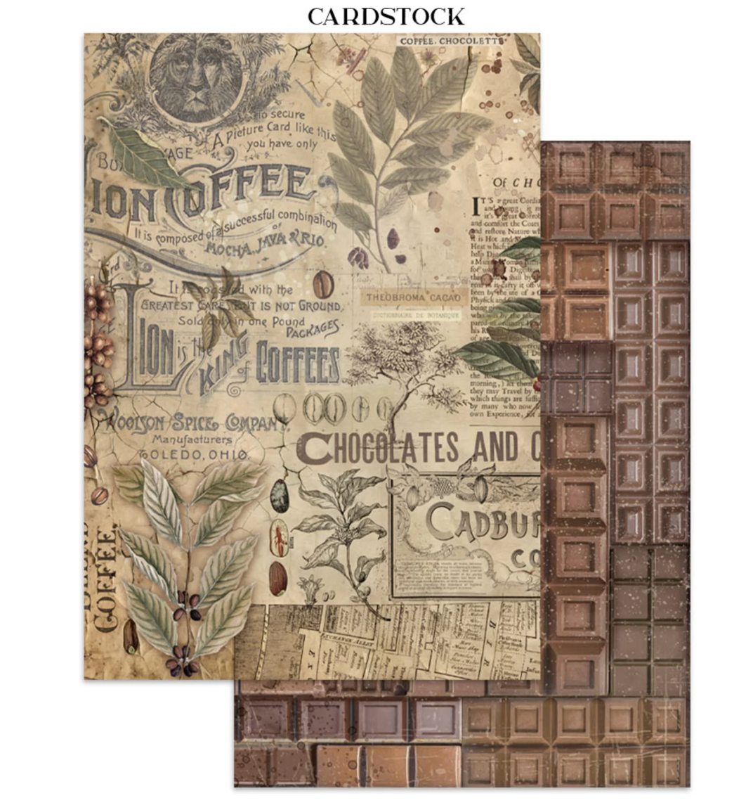 Stamperia - Coffee and Chocolate junk journal