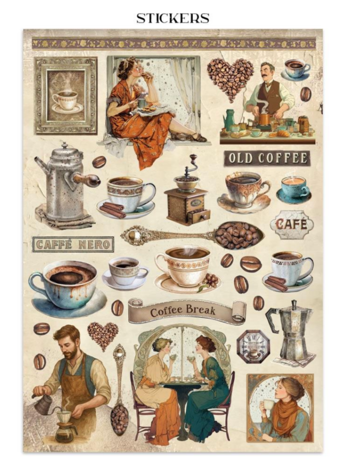 Stamperia - Coffee and Chocolate junk journal