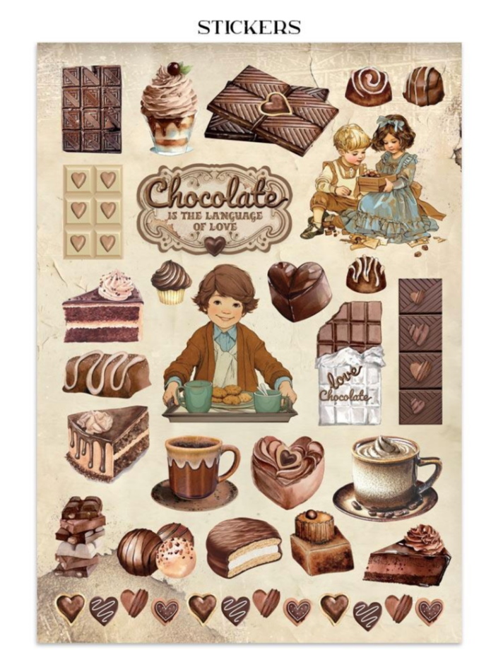 Stamperia - Coffee and Chocolate junk journal