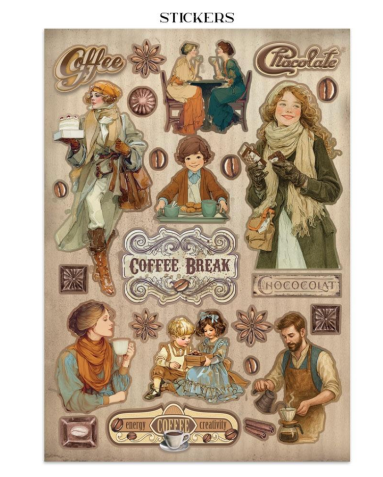 Stamperia - Coffee and Chocolate junk journal