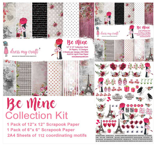 Dress My Craft - Be Mine Collection Kit