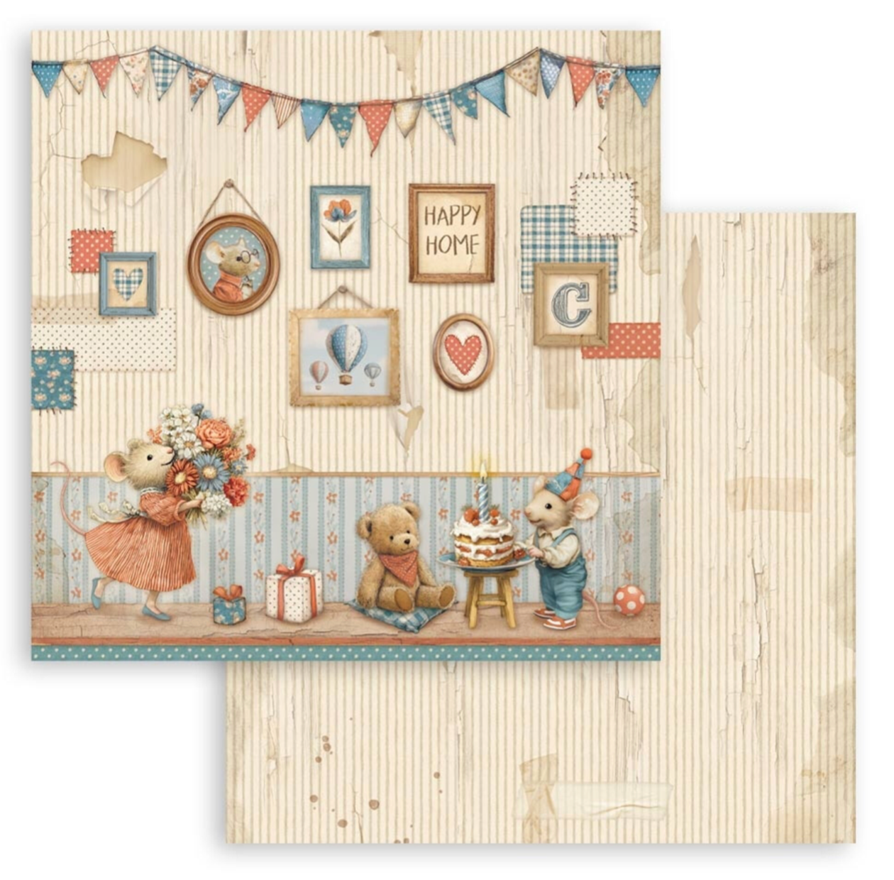 Stamperia - Family - 12x12 inch paper pack