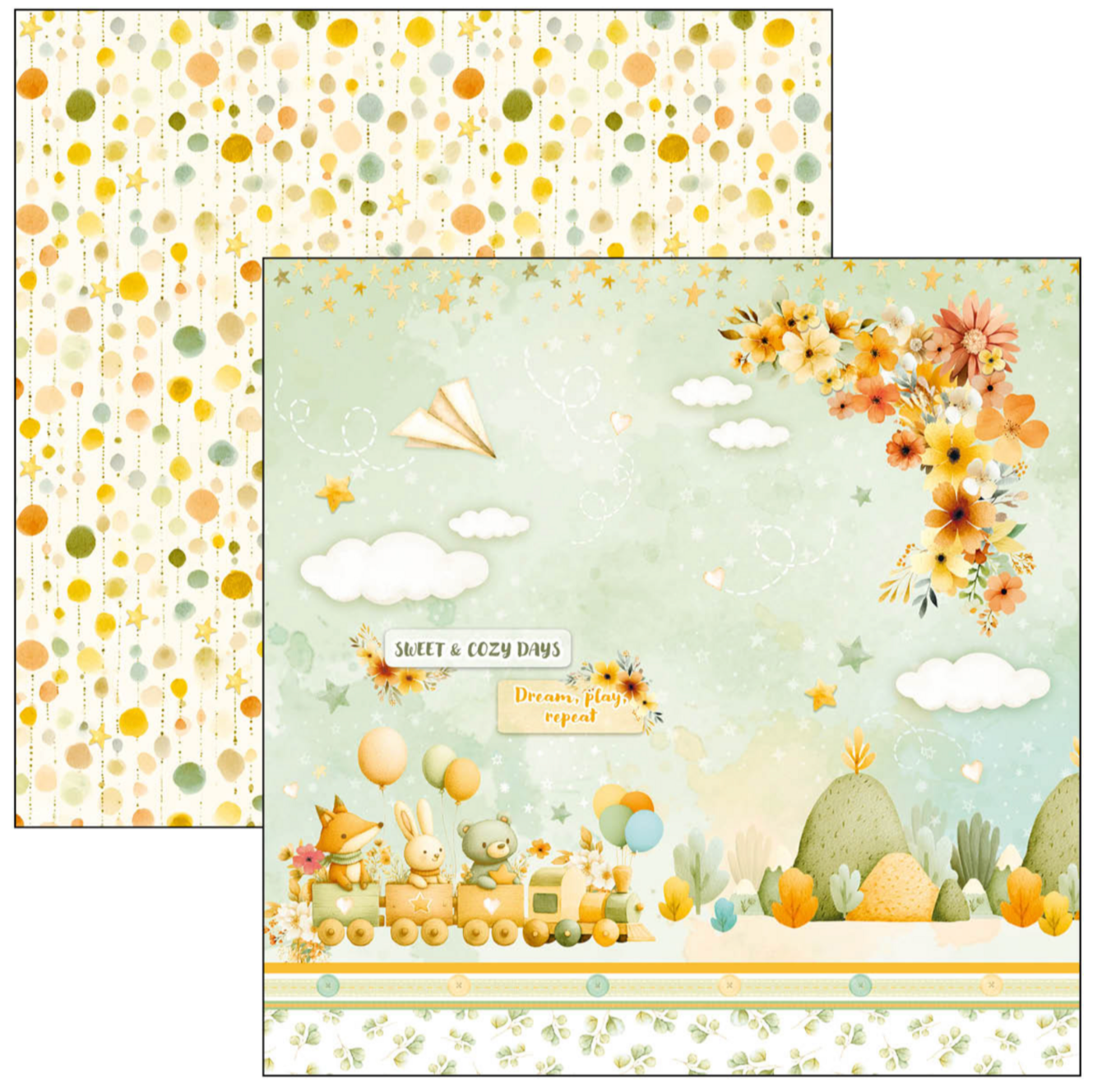 Ciao Bella - Lunibloom - Paper Pad 12x12