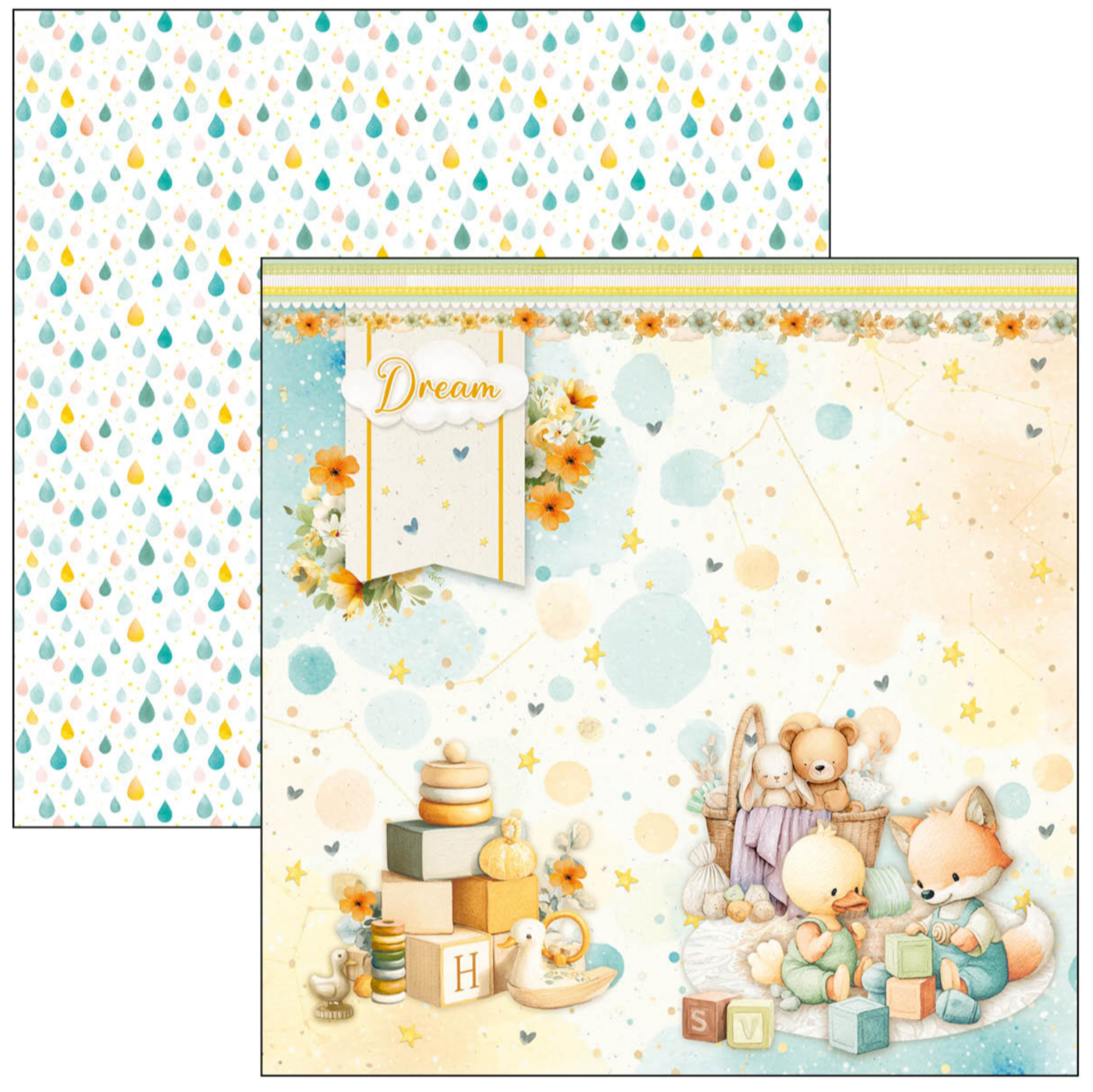 Ciao Bella - Lunibloom - Paper Pad 12x12