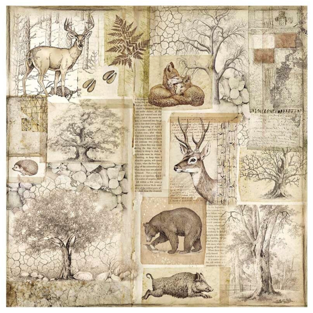 Stamperia - Forest - Fabric