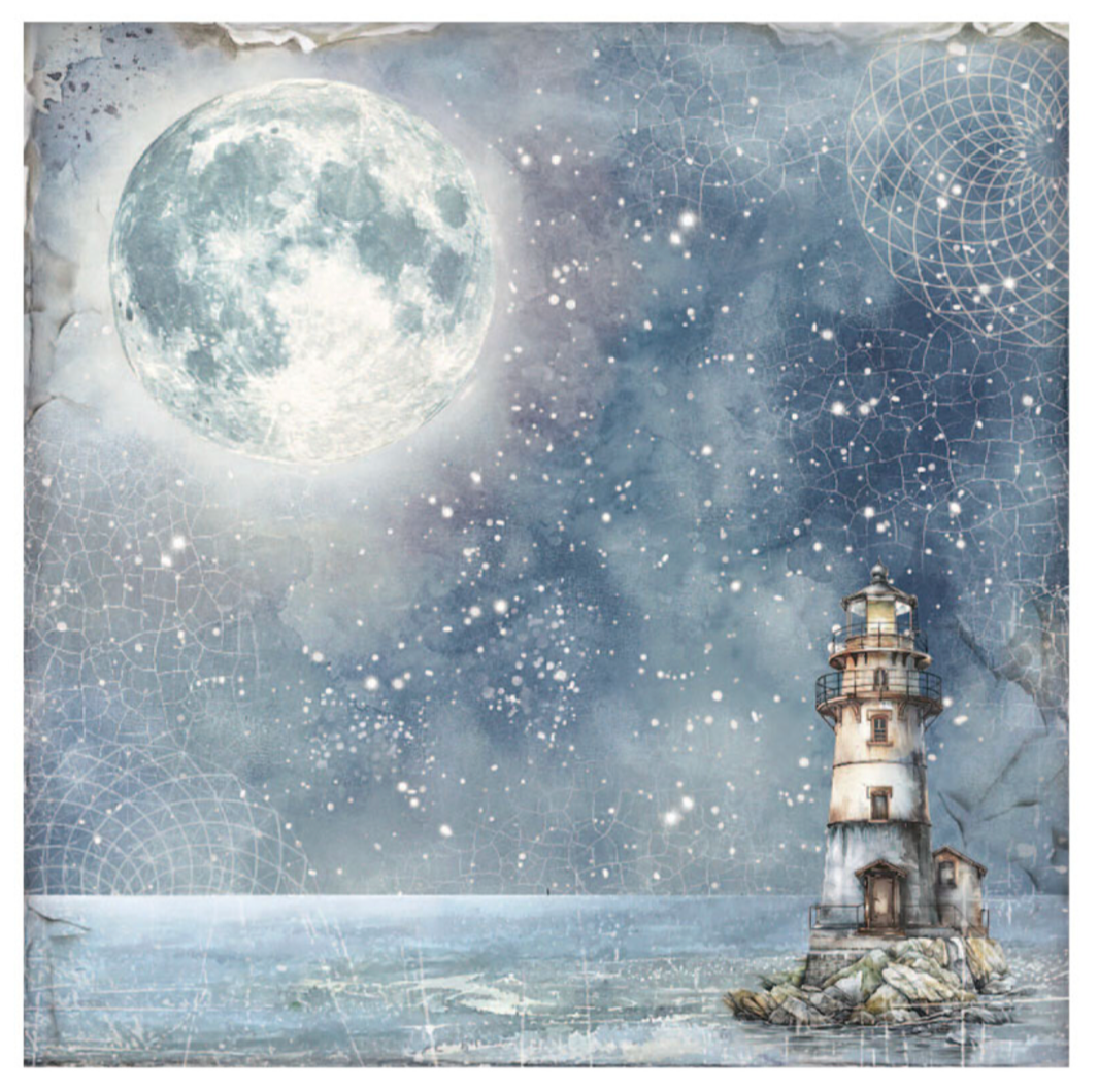 Stamperia - Slient Sea - Fabric