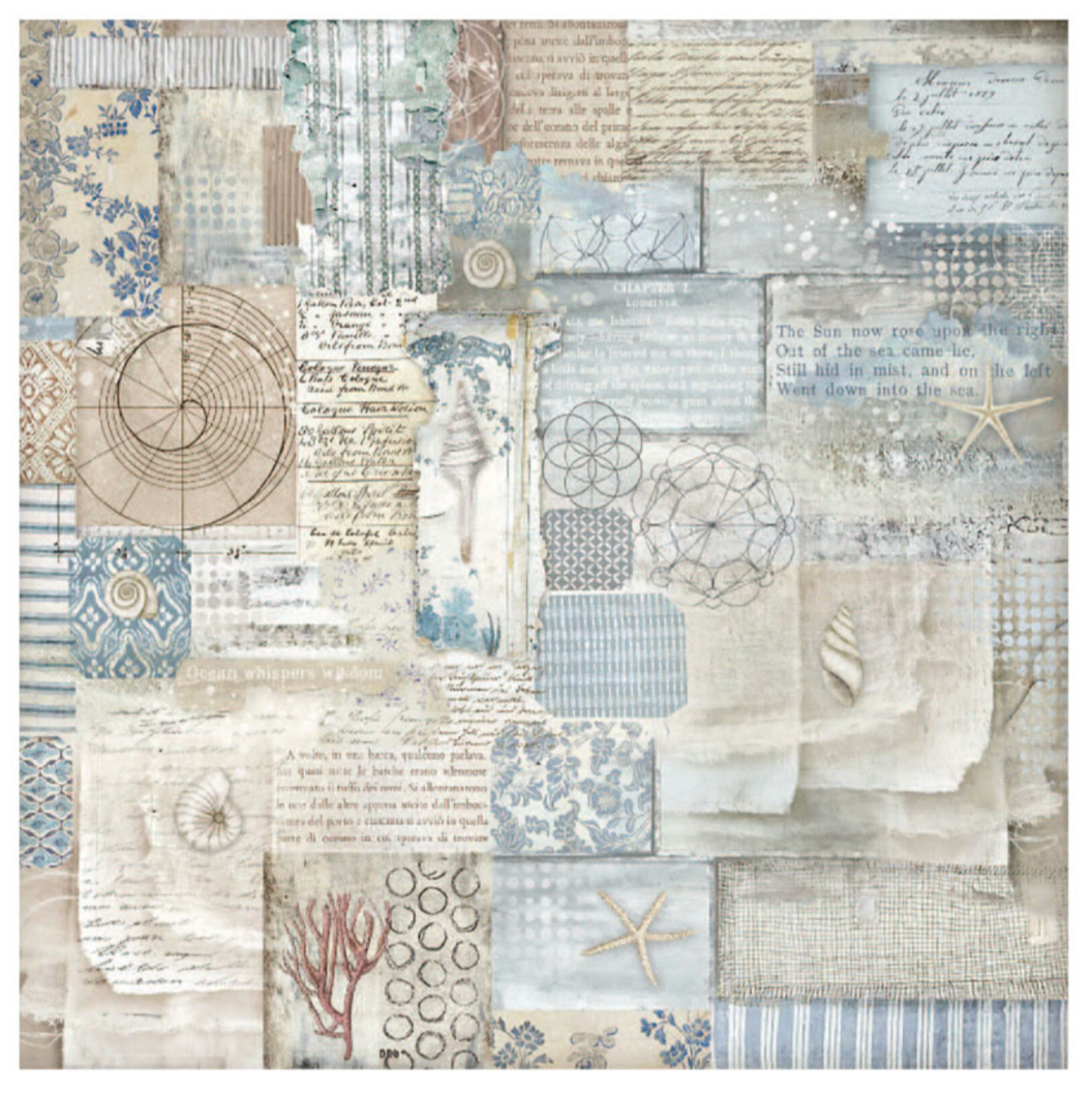 Stamperia - Slient Sea - Fabric
