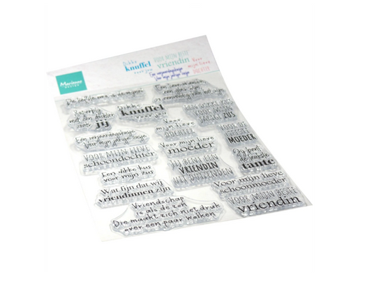Marianne Design - Clear Stamps Familie & Vrienden