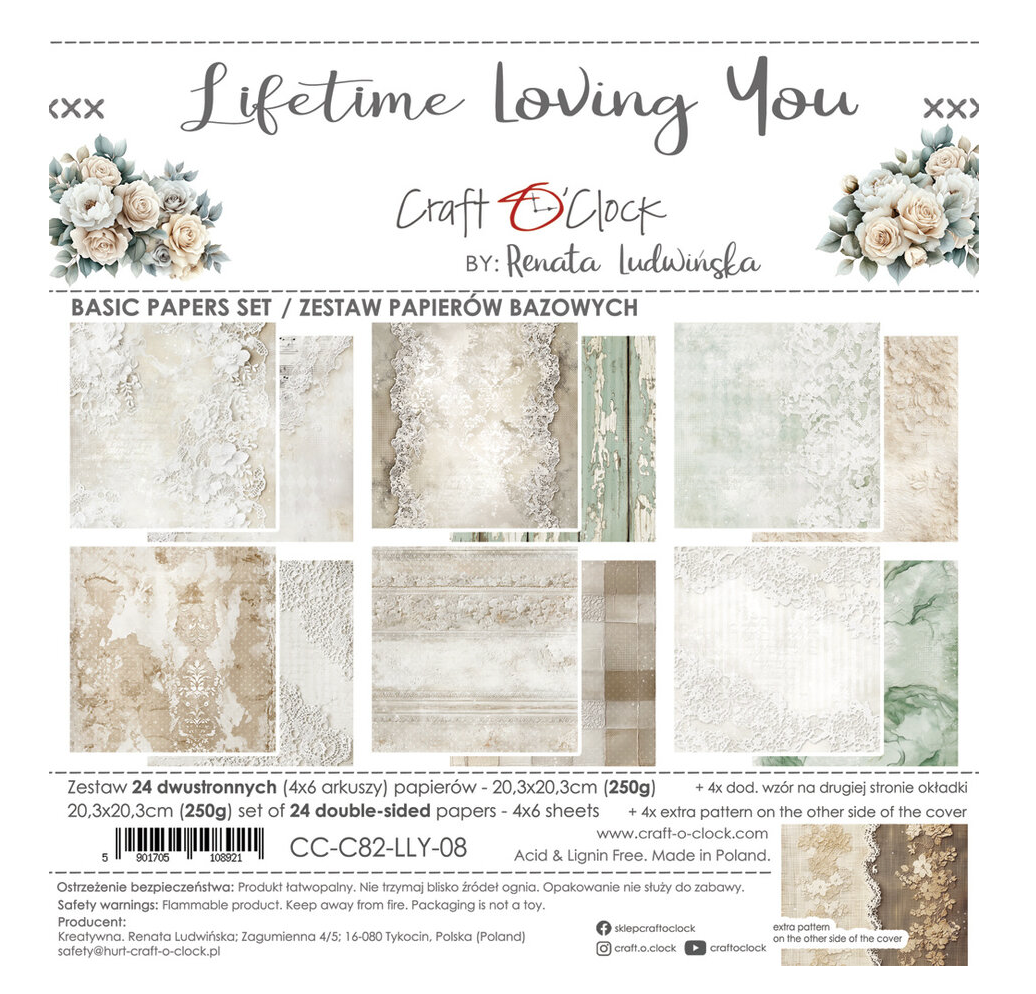 Craft o' clock - Lifetime Loving You - Basic Paper Set