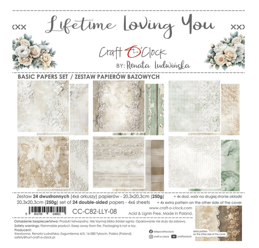 Craft o' clock - Lifetime Loving You - Basic Paper Set