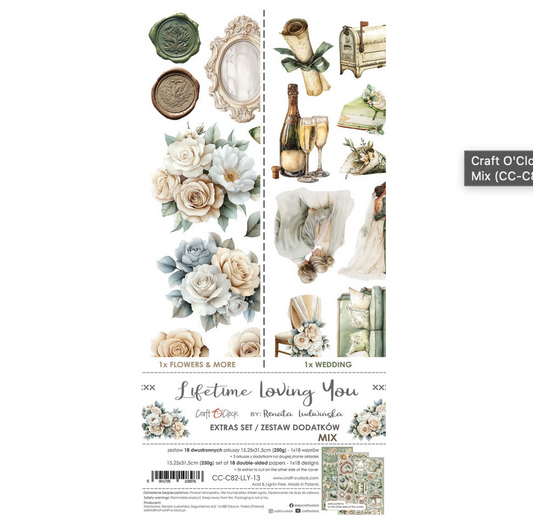 Craft o' clock - Lifetime Loving You - Extras Set
