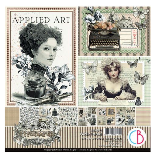 Ciao Bella - Typographic - Paper Pad 8x8 inch
