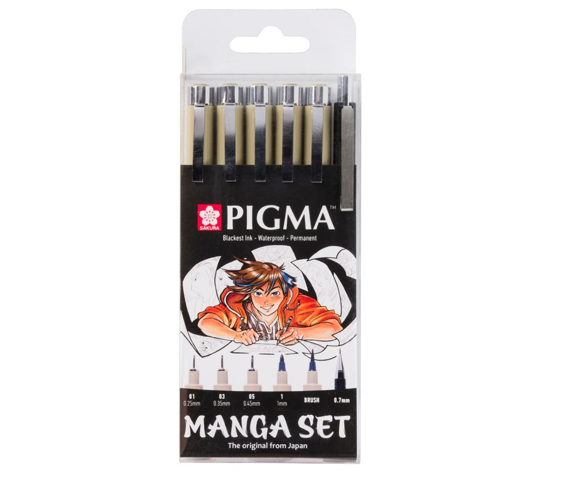 Pigma - Manga Set