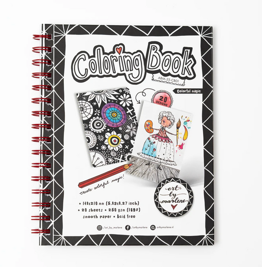 Art By Marlene - Coloring Book Colorful Magic