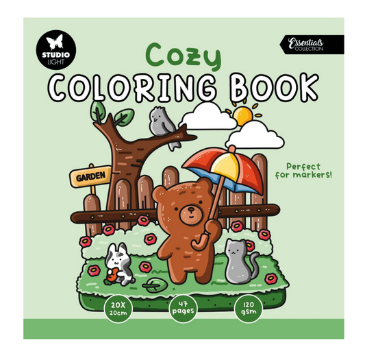 Studio Light - Cozy Coloring Book - Cozy Garden