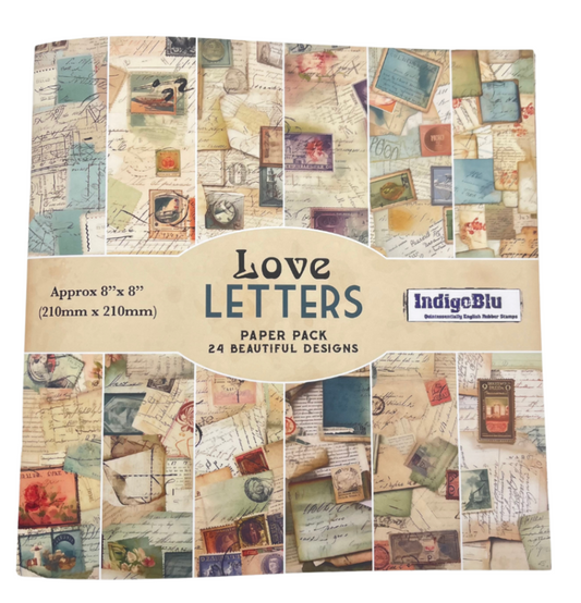 IndigoBlu - Love Letters 8x8 inch paper book
