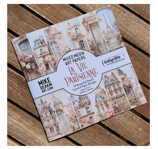 IndigoBlu - La Parisienne 8x8 inch paper book